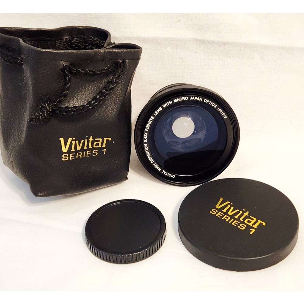 Vivitar Series 1 High Definition 0.42x Fisheye w Macro Japan Optics 1091012